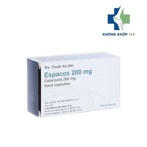 Espacox 200mg - Điều trị triệu chứng của thoái hóa khớp